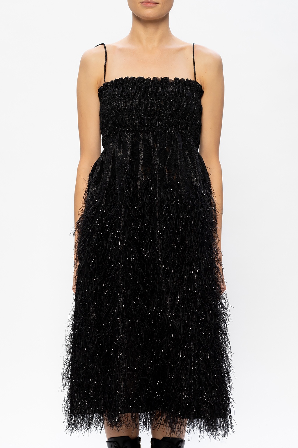 Ganni Fringed Armani dress